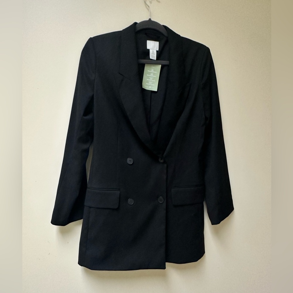 H&M DOUBLE-BREASTED BLAZER 🥀